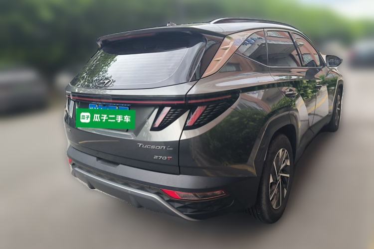 Used Hyundai Tucson 2023 Tucson L 1.5T Automatic Two-Wheel Drive GLX Elite Edition Rear Right 45 Deg