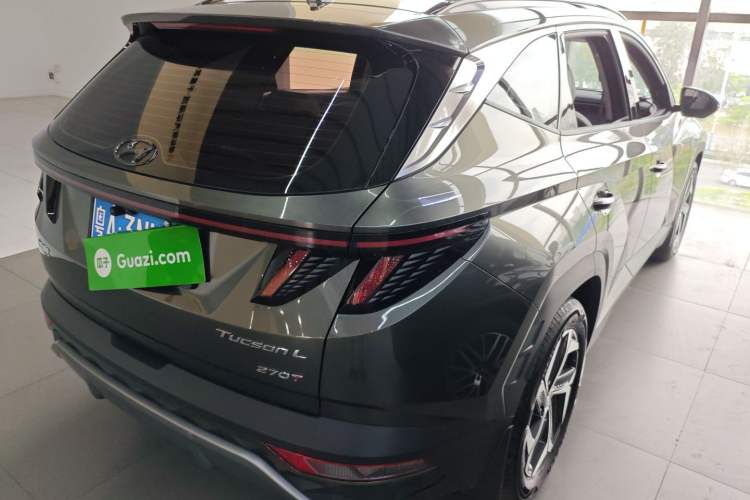 Used Hyundai Tucson 2023 Tucson L 1.5T Automatic Two-Wheel Drive DLX Luxury Edition Rear Right 45 Deg