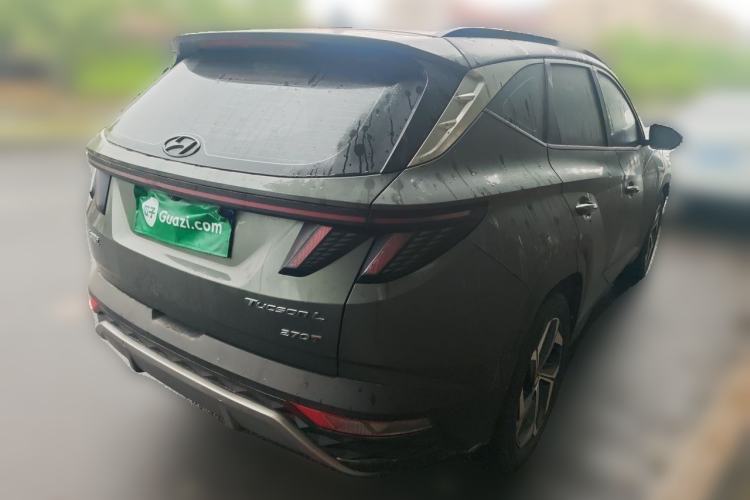 Used Hyundai Tucson 2023 Tucson L 1.5T Automatic Two-Wheel Drive DLX Luxury Edition Rear Right 45 Deg