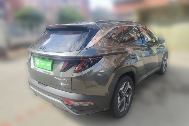 Used Hyundai Tucson 2023 Tucson L 1.5T Automatic Two-Wheel Drive DLX Luxury Edition Rear Right 45 Deg