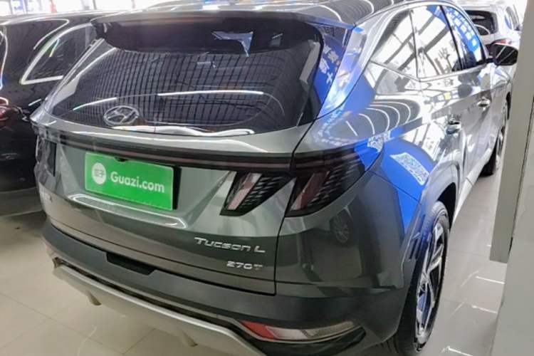 Used Hyundai Tucson 2023 Tucson L 1.5T Automatic Two-Wheel Drive DLX Luxury Edition Rear Right 45 Deg