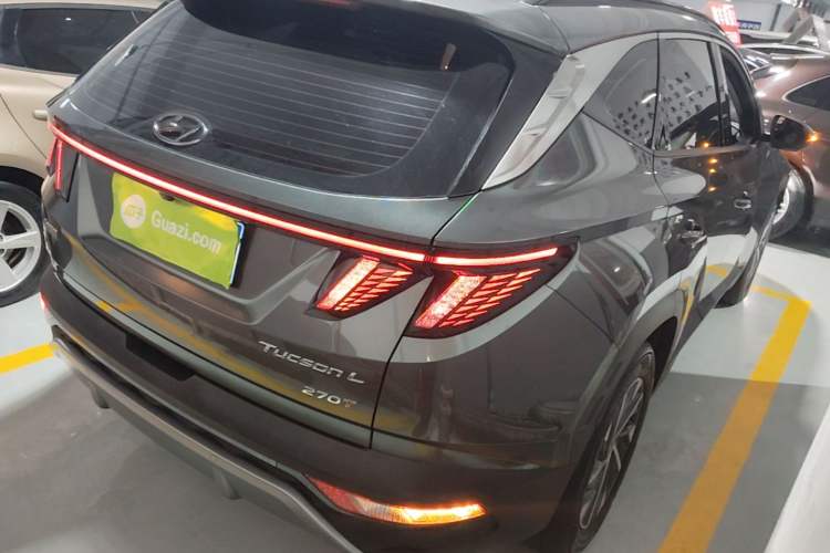 Used Hyundai Tucson 2023 Tucson L 1.5T Automatic Two-Wheel Drive GLX Elite Edition Rear Right 45 Deg