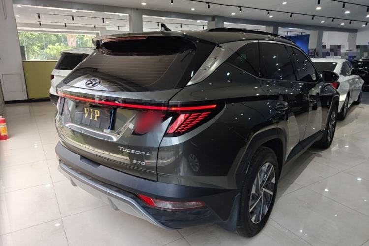 Used Hyundai Tucson 2023 Tucson L 1.5T Automatic Two-Wheel Drive GLX Elite Edition Rear Right 45 Deg