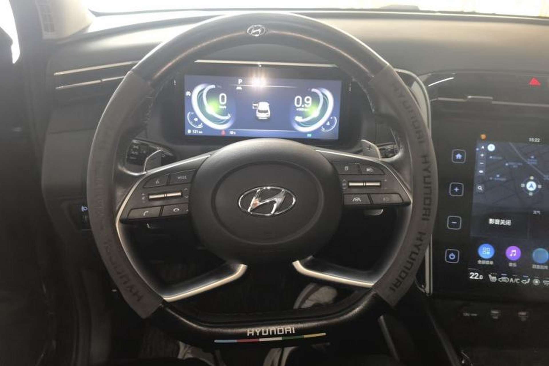 Used Hyundai Tucson 2023 Tucson L 1.5T Automatic Two-Wheel Drive LUX Prestige Edition Steering Wheel