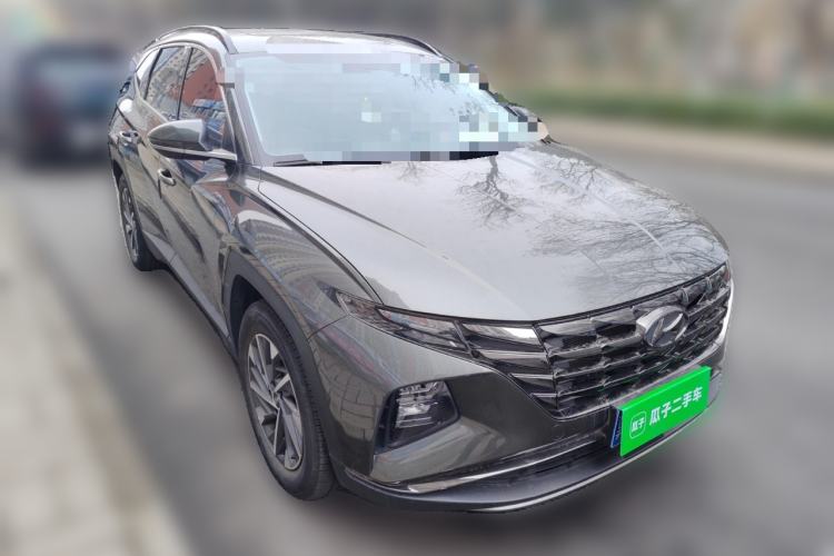 Used Hyundai Tucson 2023 Tucson L 1.5T Automatic Two-Wheel Drive GLX Elite Edition Front Right 45 Deg