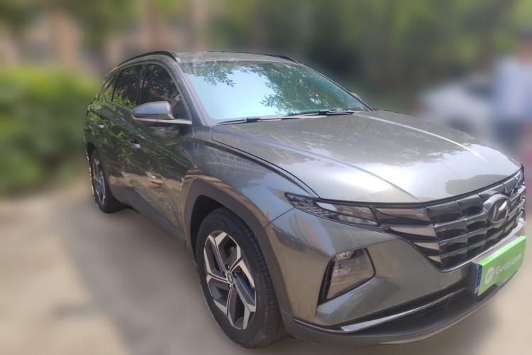 Used Hyundai Tucson 2023 Tucson L 1.5T Automatic Two-Wheel Drive LUX Prestige Edition Front Right 45 Deg