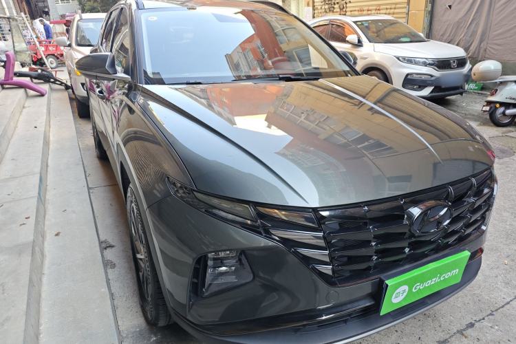 Used Hyundai Tucson 2023 Tucson L 1.5T Automatic Two-Wheel Drive GLX Elite Edition Front Right 45 Deg