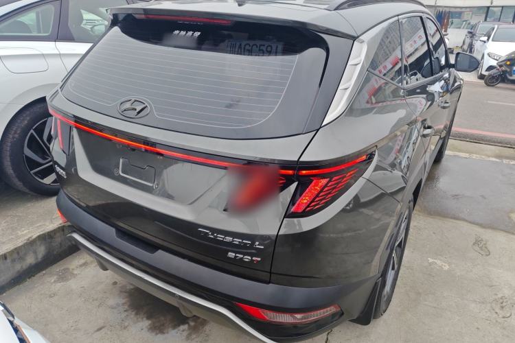 Used Hyundai Tucson 2023 Tucson L 1.5T Automatic Two-Wheel Drive DLX Luxury Edition Rear Right 45 Deg