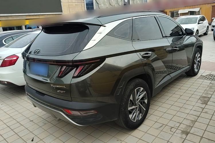 Used Hyundai Tucson 2023 Tucson L 1.5T Automatic Two-Wheel Drive GLX Elite Edition Rear Right 45 Deg