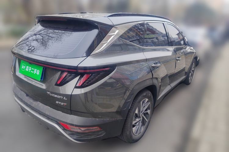 Used Hyundai Tucson 2023 Tucson L 1.5T Automatic Two-Wheel Drive GLX Elite Edition Rear Right 45 Deg