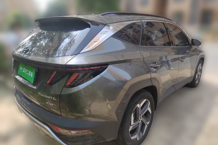 Used Hyundai Tucson 2023 Tucson L 1.5T Automatic Two-Wheel Drive LUX Prestige Edition Rear Right 45 Deg