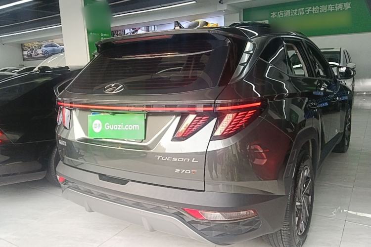 Used Hyundai Tucson 2023 Tucson L 1.5T Automatic Two-Wheel Drive GLX Elite Edition Rear Right 45 Deg