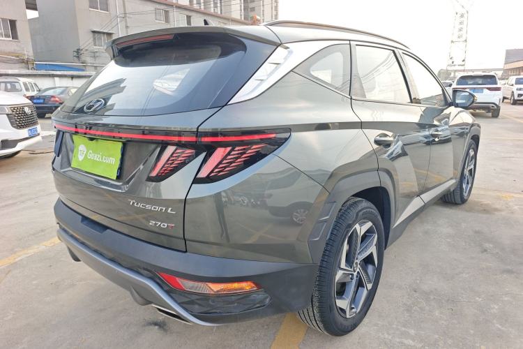 Used Hyundai Tucson 2023 Tucson L 1.5T Automatic Two-Wheel Drive LUX Prestige Edition Rear Right 45 Deg