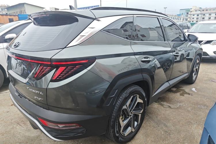 Used Hyundai Tucson 2023 Tucson L 1.5T Automatic Two-Wheel Drive LUX Prestige Edition Rear Right 45 Deg