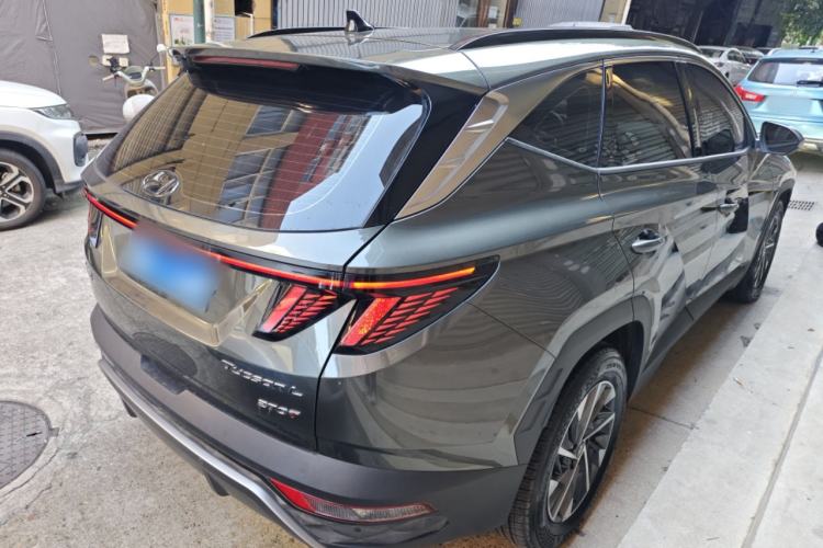 Used Hyundai Tucson 2023 Tucson L 1.5T Automatic Two-Wheel Drive GLX Elite Edition Rear Right 45 Deg