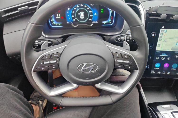 Used Hyundai Tucson 2023 Tucson L 1.5T Automatic Two-Wheel Drive DLX Luxury Edition Steering Wheel