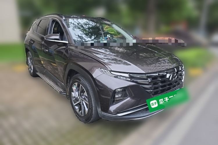 Used Hyundai Tucson 2023 Tucson L 1.5T Automatic Two-Wheel Drive GLX Elite Edition Front Right 45 Deg