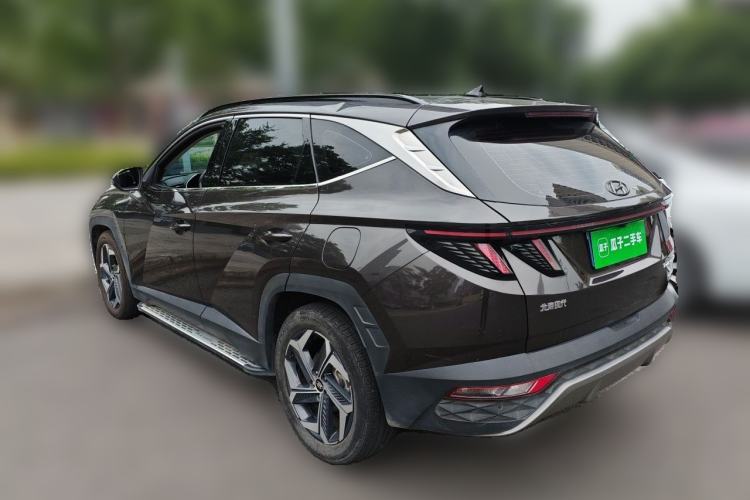 Used Hyundai Tucson 2023 Tucson L 1.5T Automatic Two-Wheel Drive DLX Luxury Edition Rear Left 45 Deg