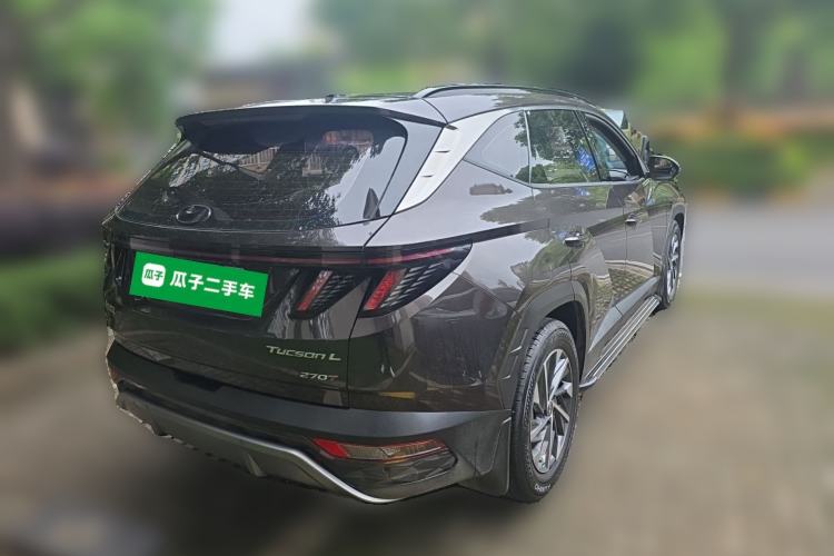 Used Hyundai Tucson 2023 Tucson L 1.5T Automatic Two-Wheel Drive GLX Elite Edition Rear Right 45 Deg