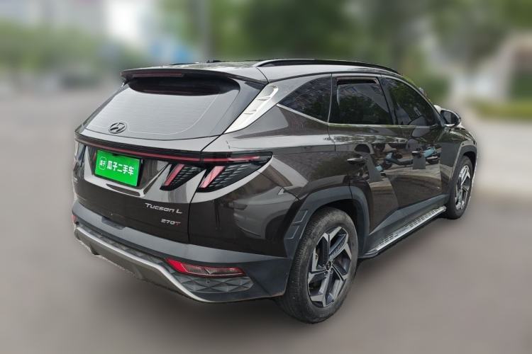 Used Hyundai Tucson 2023 Tucson L 1.5T Automatic Two-Wheel Drive DLX Luxury Edition Rear Right 45 Deg