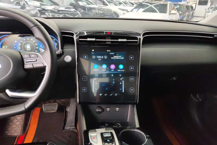 Used Hyundai Tucson 2023 Tucson L 1.5T Automatic Two-Wheel Drive GLX Elite Edition Audio And AC Panel