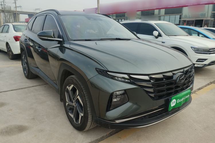 Used Hyundai Tucson 2023 Tucson L 1.5T Automatic Two-Wheel Drive DLX Luxury Edition Front Right 45 Deg