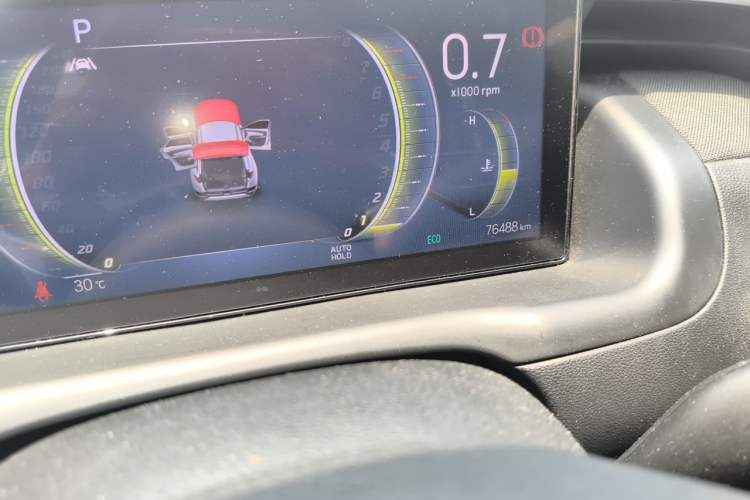 Used Hyundai Tucson 2023 Tucson L 1.5T Automatic Two-Wheel Drive LUX Prestige Edition Odometer Close Up