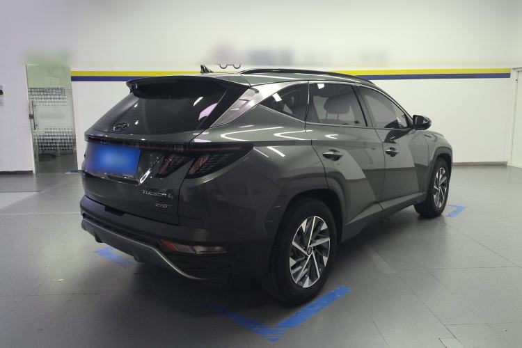 Used Hyundai Tucson 2023 Tucson L 1.5T Automatic Two-Wheel Drive GLX Elite Edition Rear Right 45 Deg