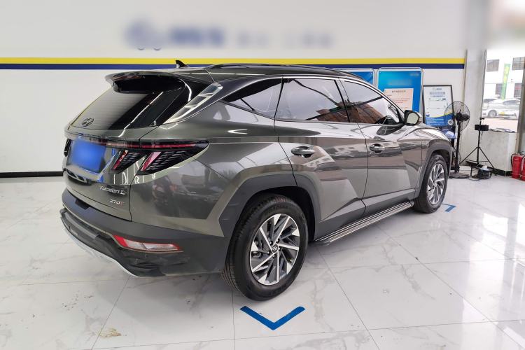 Used Hyundai Tucson 2023 Tucson L 1.5T Automatic Two-Wheel Drive GLX Elite Edition Rear Right 45 Deg