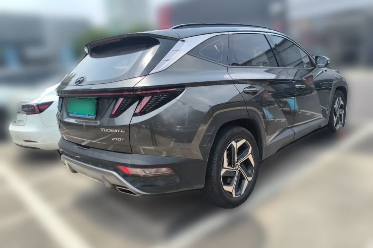 Used Hyundai Tucson 2023 Tucson L 1.5T Automatic Two-Wheel Drive LUX Prestige Edition Rear Right 45 Deg