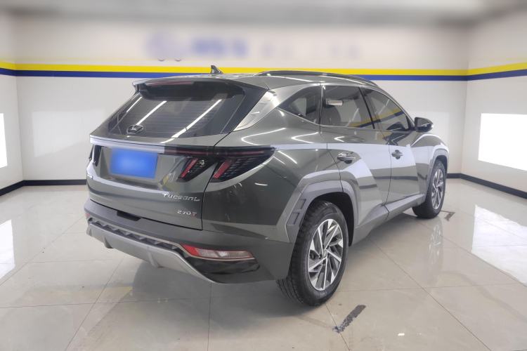 Used Hyundai Tucson 2023 Tucson L 1.5T Automatic Two-Wheel Drive GLX Elite Edition Rear Right 45 Deg