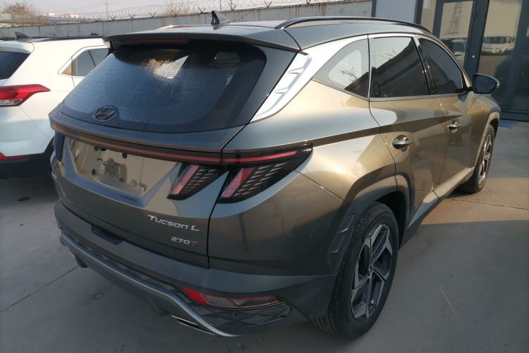 Used Hyundai Tucson 2023 Tucson L 1.5T Automatic Two-Wheel Drive LUX Prestige Edition Rear Right 45 Deg