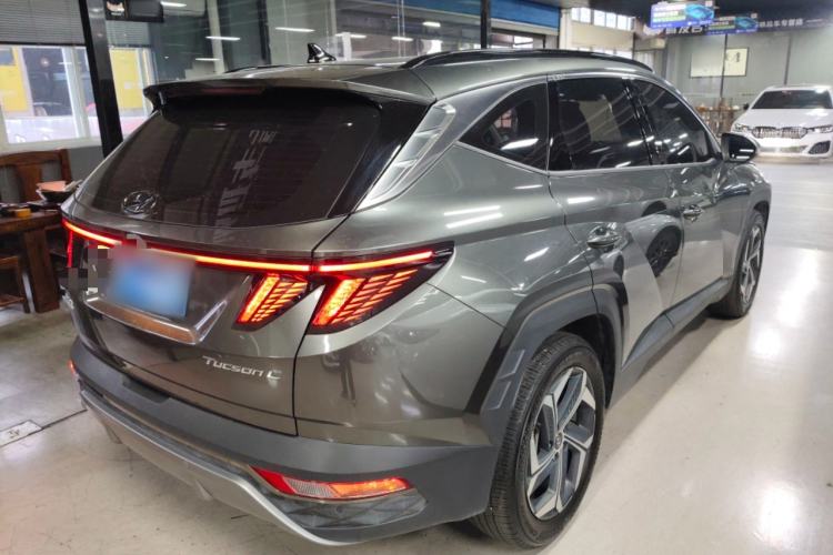 Used Hyundai Tucson 2023 Tucson L 1.5T Automatic Two-Wheel Drive DLX Luxury Edition Rear Right 45 Deg