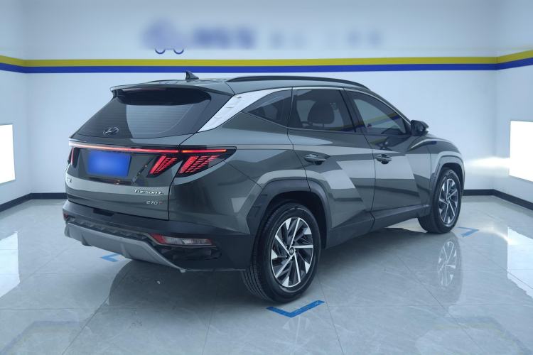Used Hyundai Tucson 2023 Tucson L 1.5T Automatic Two-Wheel Drive GLX Elite Edition Rear Right 45 Deg
