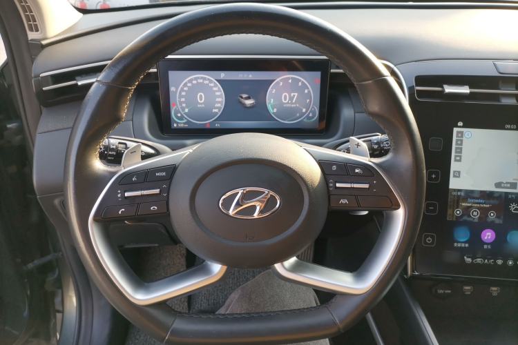 Used Hyundai Tucson 2023 Tucson L 1.5T Automatic Two-Wheel Drive LUX Prestige Edition Steering Wheel