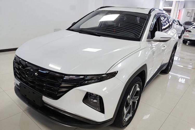 Used Hyundai Tucson 2023 Tucson L 1.5T Automatic Two-Wheel Drive DLX Luxury Edition Guazi used car, China used car export, Used car for sale, Used Hyundai cars, Cheapest cars for sale