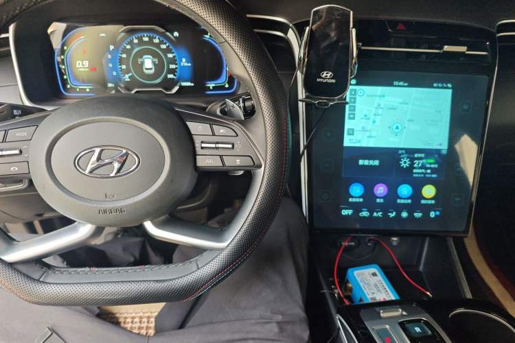 Used Hyundai Tucson 2023 Tucson L 1.5T Automatic Two-Wheel Drive DLX Luxury Edition Audio And AC Panel