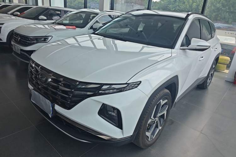 Used Hyundai Tucson 2023 Tucson L 1.5T Automatic Two-Wheel Drive DLX Luxury Edition Guazi used car, China used car export, Used car for sale, Used cars, Cheapest cars for sale