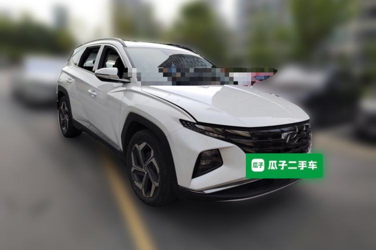 Used Hyundai Tucson 2023 Tucson L 1.5T Automatic Two-Wheel Drive LUX Prestige Edition Front Right 45 Deg