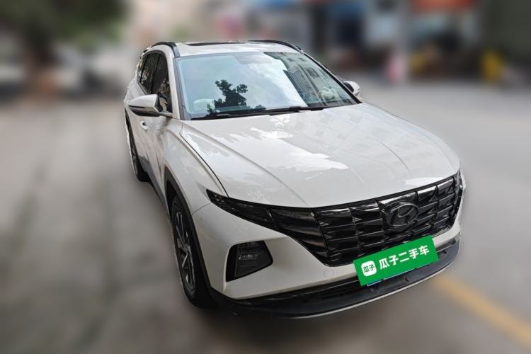 Used Hyundai Tucson 2023 Tucson L 1.5T Automatic Two-Wheel Drive GLX Elite Edition Front Right 45 Deg
