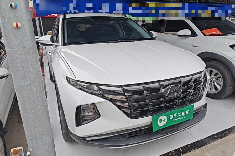 Used Hyundai Tucson 2023 Tucson L 1.5T Automatic Two-Wheel Drive LUX Prestige Edition Front Right 45 Deg
