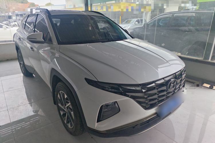 Used Hyundai Tucson 2023 Tucson L 1.5T Automatic Two-Wheel Drive GLX Elite Edition Front Right 45 Deg