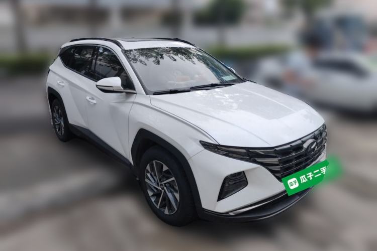 Used Hyundai Tucson 2023 Tucson L 1.5T Automatic Two-Wheel Drive GLX Elite Edition Front Right 45 Deg