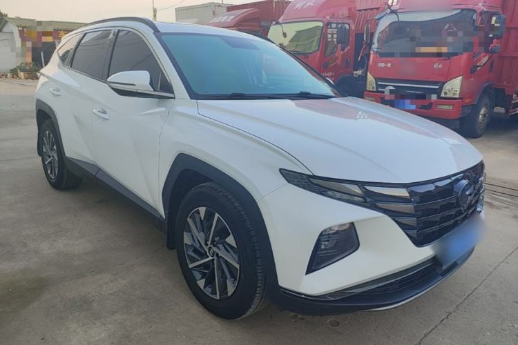 Used Hyundai Tucson 2023 Tucson L 1.5T Automatic Two-Wheel Drive GLX Elite Edition Front Right 45 Deg