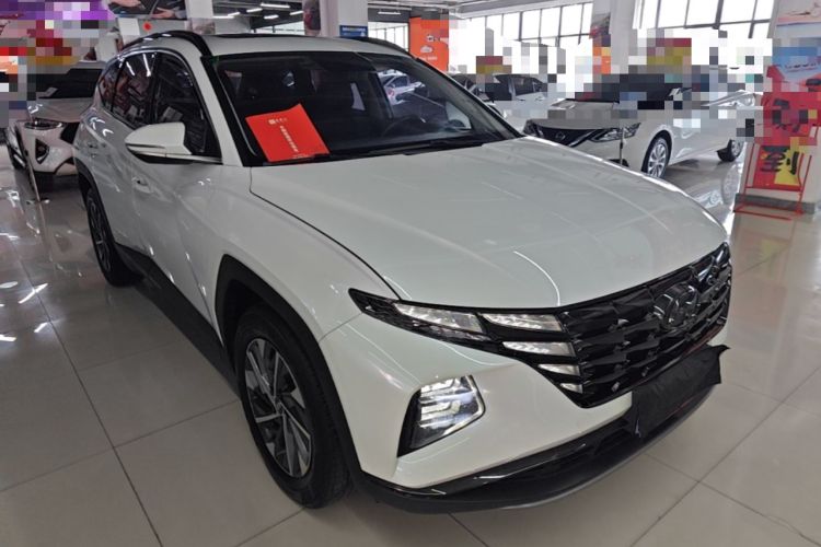 Used Hyundai Tucson 2023 Tucson L 1.5T Automatic Two-Wheel Drive GLX Elite Edition Front Right 45 Deg