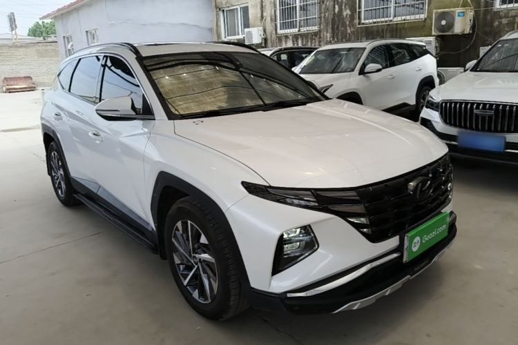 Used Hyundai Tucson 2023 Tucson L 1.5T Automatic Two-Wheel Drive GLX Elite Edition Front Right 45 Deg