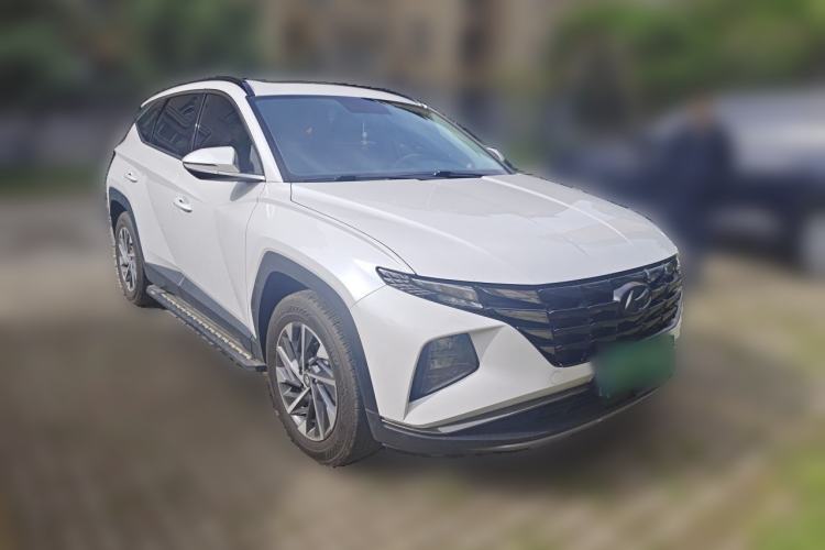 Used Hyundai Tucson 2023 Tucson L 1.5T Automatic Two-Wheel Drive GLX Elite Edition Front Right 45 Deg
