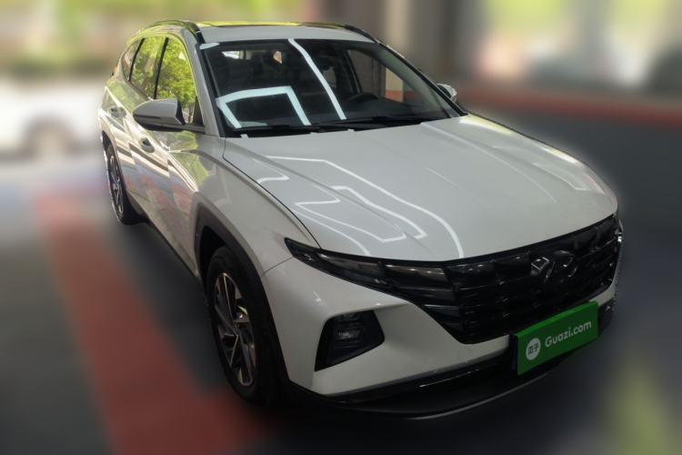 Used Hyundai Tucson 2023 Tucson L 1.5T Automatic Two-Wheel Drive GLX Elite Edition Front Right 45 Deg