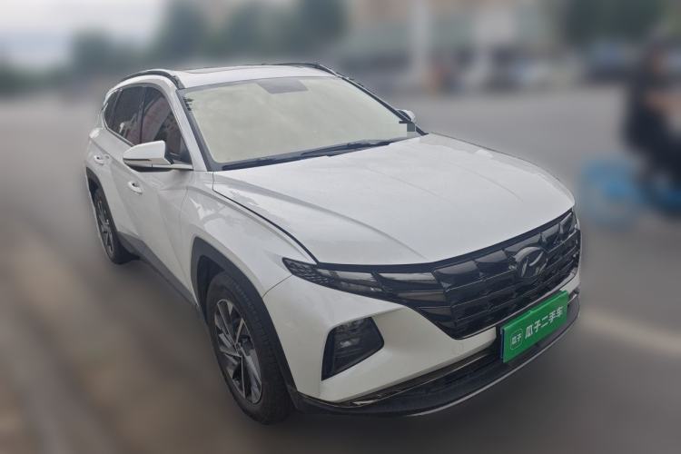 Used Hyundai Tucson 2023 Tucson L 1.5T Automatic Two-Wheel Drive GLX Elite Edition Front Right 45 Deg
