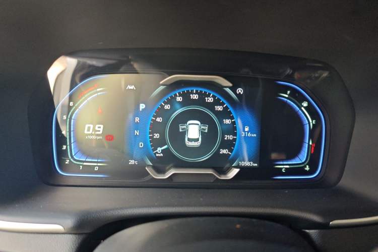 Used Hyundai Tucson 2023 Tucson L 1.5T Automatic Two-Wheel Drive DLX Luxury Edition Instrument Cluster